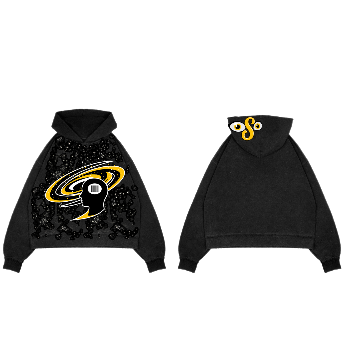 Alloy of gold hoodie