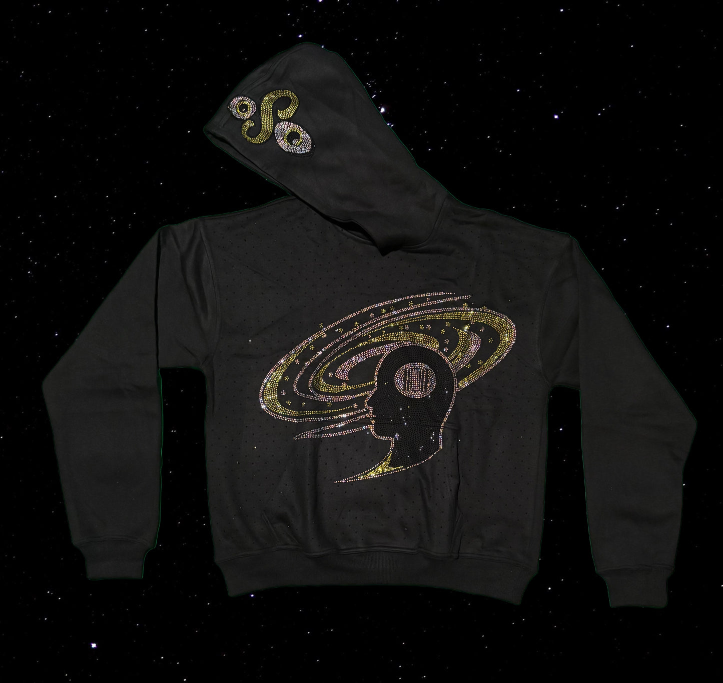 Alloy of gold hoodie